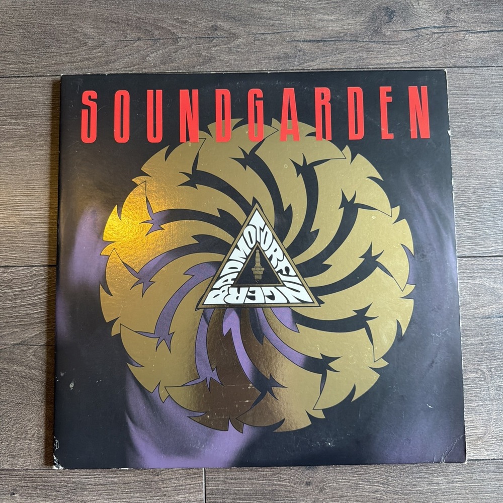 Soundgarden Badmotorfinger 25th Anniversary 2LP Vinyl Record LP Etched 180g